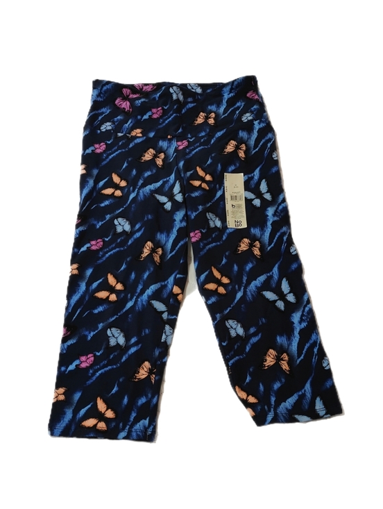 No Boundaries Pants - NWT No Boundaries Butterfly Capri Leggings Women’s Medium Blue